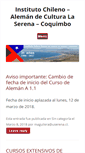 Mobile Screenshot of ichal-laserena.org